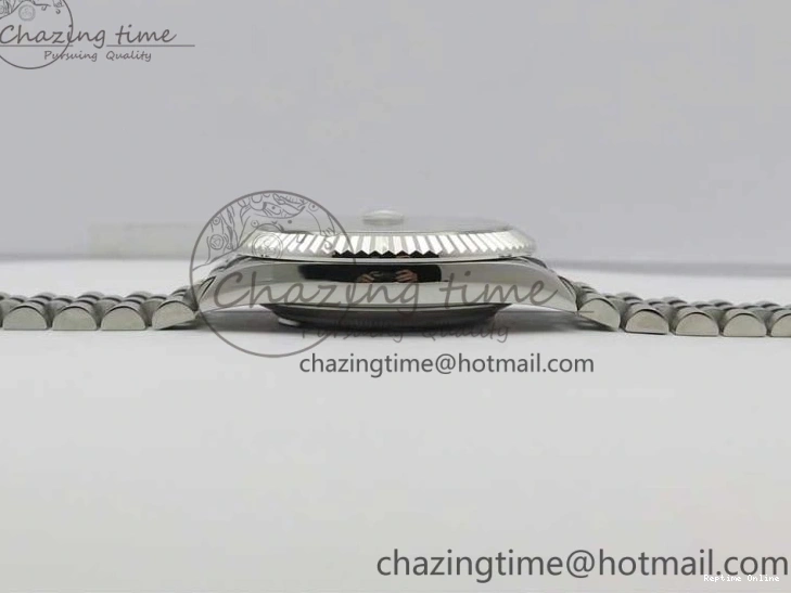 0101 EasyCare DateJust 41mm 126334 SS BP Maker 1:1 Best Edition New Version Blue Crystal Dial on Jubilee Bracelet 3022